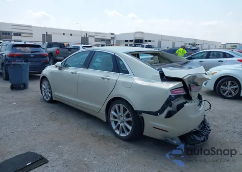2015 Lincoln Mkz Hybrid из США, поврежденный, VIN 3LN6L2LU9FR614321